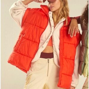 NWOT Free People Movement | In A Bubble Puffer Vest | XS